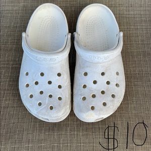White CROCS